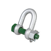 G-4133 Green Pin Dee Shackles Product Render 2